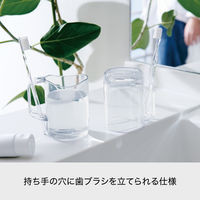 Like-it（ライクイット） 水が切れる スタンドマグ クリア 270ml 1個
