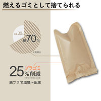 ペーパーエアークッション エコクラフト 緩衝材 aswill PAC100 100mm×205mm 1巻（約1000粒入）