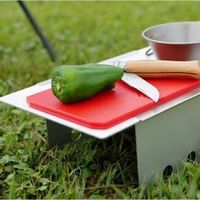 ホリデーロード アウトドア用組立式テーブル 耐熱仕様 ツーリングテーブルーSーAL 1台（直送品）