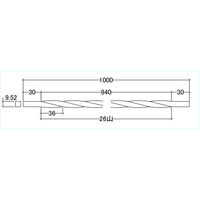 kurobou-952-nejiri-hyouzyun-hidari（直送品）