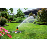 GARDENA 回転式パルススプリンクラー プレミアム 散水範囲/散水量調整可 08135-20 1個（直送品）