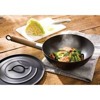 スケーター アウトドア用中華鍋23cm(蓋付) IRCN1/570889 1個（直送品）