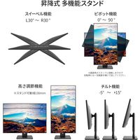 JAPANNEXT 27インチワイド液晶モニター 画面回転機能/上下昇降機能搭載 JN-27IPS4FLWQHDR-HSP 1台