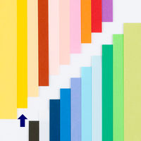 アスクル 色画用紙 ひまわり 四つ切り 1袋(100枚入) オリジナル