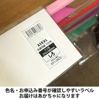 アスクル 色画用紙 あかちゃ 八つ切り 1袋(100枚入) オリジナル