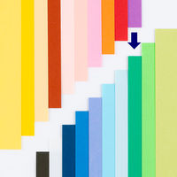 アスクル 色画用紙 みどり 四つ切り 1袋(100枚入) オリジナル