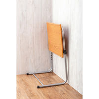 ファミリー・ライフ コンビニエンステーブル 幅540×奥行440×高さ555～720mm ライトブラウン 0425510 1台（直送品）