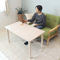 【軒先渡し】ヤマソロ () 継ぎ脚テーブル 幅1050×奥行550×高さ450/550mm ホワイト 82-421 1台（直送品）