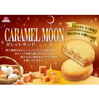 【ワゴンセール】キャラメルムーンガレットサンド 6箱 森永製菓 洋菓子 個包装