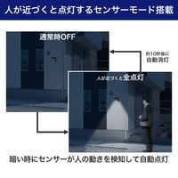 朝日電器 ステンレスウォールライト 小型 ESL-KS100SL 1個