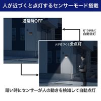 朝日電器 ステンレスウォールライト 薄型 ESL-KS101SL 1個