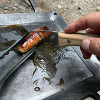 坂謙 剣謙心 『アウトドアナイフ Yaiba S 樫ハンドル』『ナイフケース』セット 6300052450 1式（直送品）