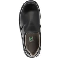 【コックシューズ】 弘進ゴム 厨房シューズ シェフメイトα-100 黒 23.5cm E0635BB-235 1足