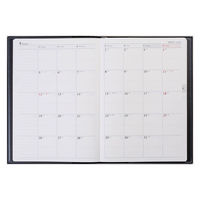 高橋書店 【2024年4月版】デスクダイアリー A5 片側1週間+ノート 月曜始まり 紺 915 1冊（直送品）