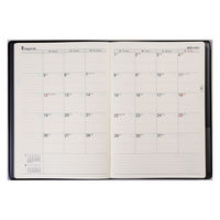 高橋書店 【2024年4月版】デスクダイアリー A5 バーチカル 月曜始まり 黒 914 1冊（直送品）