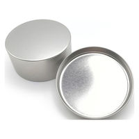 エビ寿2 缶やさん TINCAN ブリキパウダー缶S 75ф×37h(mm) 155872 1個（直送品）