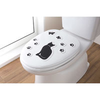 サンコー トイレの消臭シート おすわりネコ 1個 KP-08（直送品）