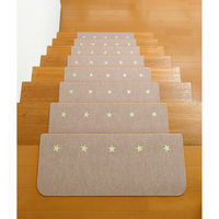 サンコー 吸着蓄光階段マット KO-23 1セット(15枚入)