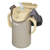 サーモス ストローマグポーチ ベージュ APK-350 BE1個