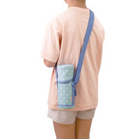 サーモス マイボトルポーチ ドットブルー APG-352 D-BL1セット（3個）