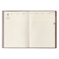 日本能率協会マネジメントセンター 【2024年4月版】NOLTY エクリ A5 週間方眼メモ グレージュ 2024-9670 1冊（直送品）