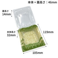 中央化学 フードパック リップル 11-12 陶筆GN 146811 1ケース(1800個(50個（直送品）