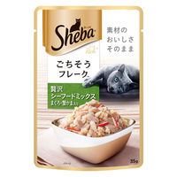 シーバ リッチ キャットフード 猫 3種のセレクション 贅沢シーフードアソート（35g×6袋入）1個 パウチ ウェット