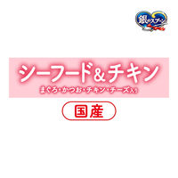 銀のスプーン おいしい顔が見られるおやつ しっとリッチ シーフード＆チキン 国産 100g 猫用 おやつ