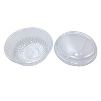 中央化学 冷麺容器 クリアボウル 中 ト付 3848 1袋(50個)（直送品）