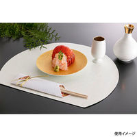 アーテック テーブルマット 尺三半月まっと 吉兆 黄色 (100枚入) HA-KC02 1ケース(100個(1個×100))（直送品）