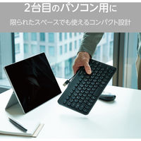 有線 キーボード メンブレン テンキーレス コンパクト 抗菌 ブラック TK-CM10UMKBK エレコム 1個（直送品）