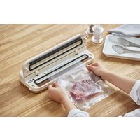 アイリスオーヤマ 真空パック機 コードレスタイプ アイボリー フードシーラー 圧縮 VPF-C50 1台