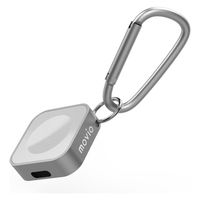 ナガオカ AppleWatch対応携帯用ワイヤレス充電器 シルバー M312AWCSV 1台