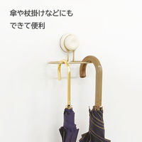 田窪工業所 強力吸盤 タオル掛け ショート 取付簡単 Mochi NQT-1 1個