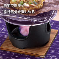 イシガキ 鉄鋳物 コンロ 敷板付 3982 1セット(3個)