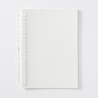 無印良品 リフィルノート リフィル 無地 A5　20穴 30枚 1セット（1袋（30枚入）×3） 良品計画
