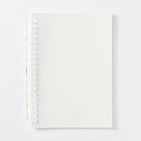 無印良品 リフィルノート リフィル ドット方眼 A5　20穴 30枚 1セット（1袋（30枚入）×3） 良品計画