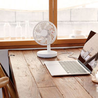 KOIZUMI USB卓上扇風機 KLF1345W 1台