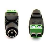 共立電子産業 φ2.1mm DCジャック ー 2P端子台 変換コネクタ 67-4810-39 1個（直送品）