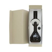 柴田科学 メスフラスコ(全量フラスコ・カスタムA) 茶 200mL 英語版校正証明書付 026100-200 1個 1-8659-07-56（直送品）