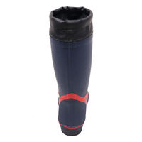 【作業用長靴】コーコス信岡「現場のチカラ」紳士カバー付きカラーブーツ LL EHB-788 オリジナル（わけあり品）