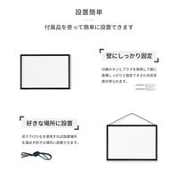 アスカ アルミ枠ポスターパネル ブラック A3 APP-A3BK 1セット(1枚×10)