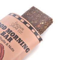 GOOD MORNING BARカカオ＆オレンジ 35g 1セット（1個×12） ブラウンシュガー1ST