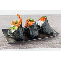 永井海苔 つぶ塩 おにぎりのり 有明海産のり使用 3切15枚 1袋 海苔