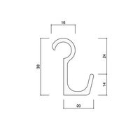 カイダーベースボード プレーンホワイトファンシーバー35ー2000 AJS514150 1セット(15個)（直送品）