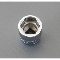 エスコ 1/4”DRx 7mm ディープソケット EA618NM-7 1セット(4個)（直送品）