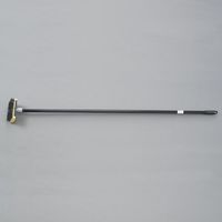 エスコ 57x177mm ワイヤーブラシ(カーボンスチール・6列) EA109BK-1 1セット(5個)（直送品）