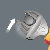 エスコ 16ー19mm(5/ 8”ー3/4”)絶縁クイックスパナ(ラチェット) EA560WS-304 1本（直送品）