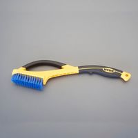 エスコ 420mm 長柄ブラシ(ナイロン製) EA109E-51 1セット(4本)（直送品）