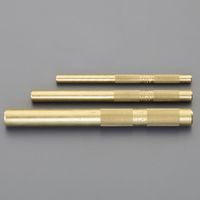 エスコ 3本組 ピンポンチ EA572MJ-70 1セット（直送品）